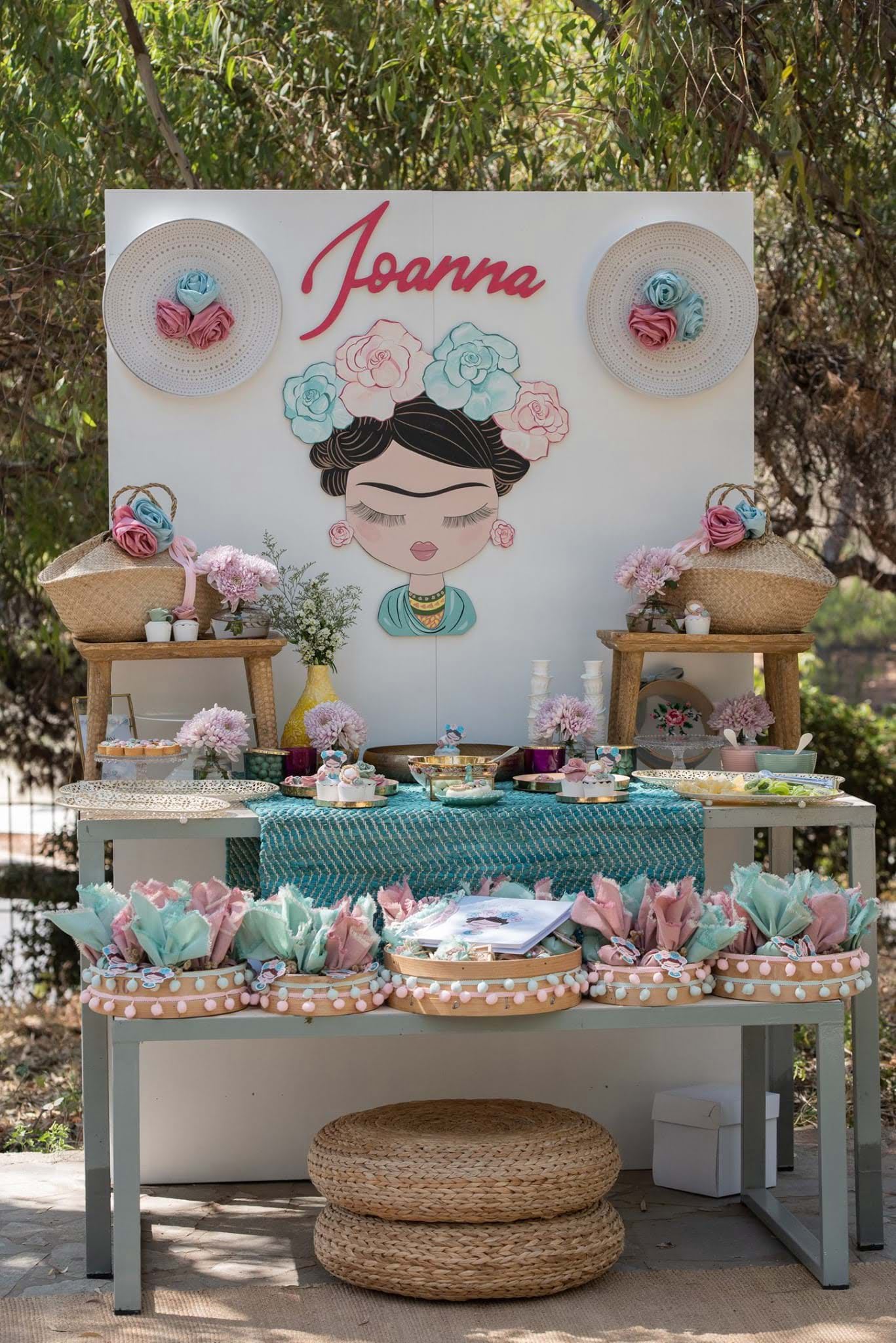 Frida Kahlo inspired Christening